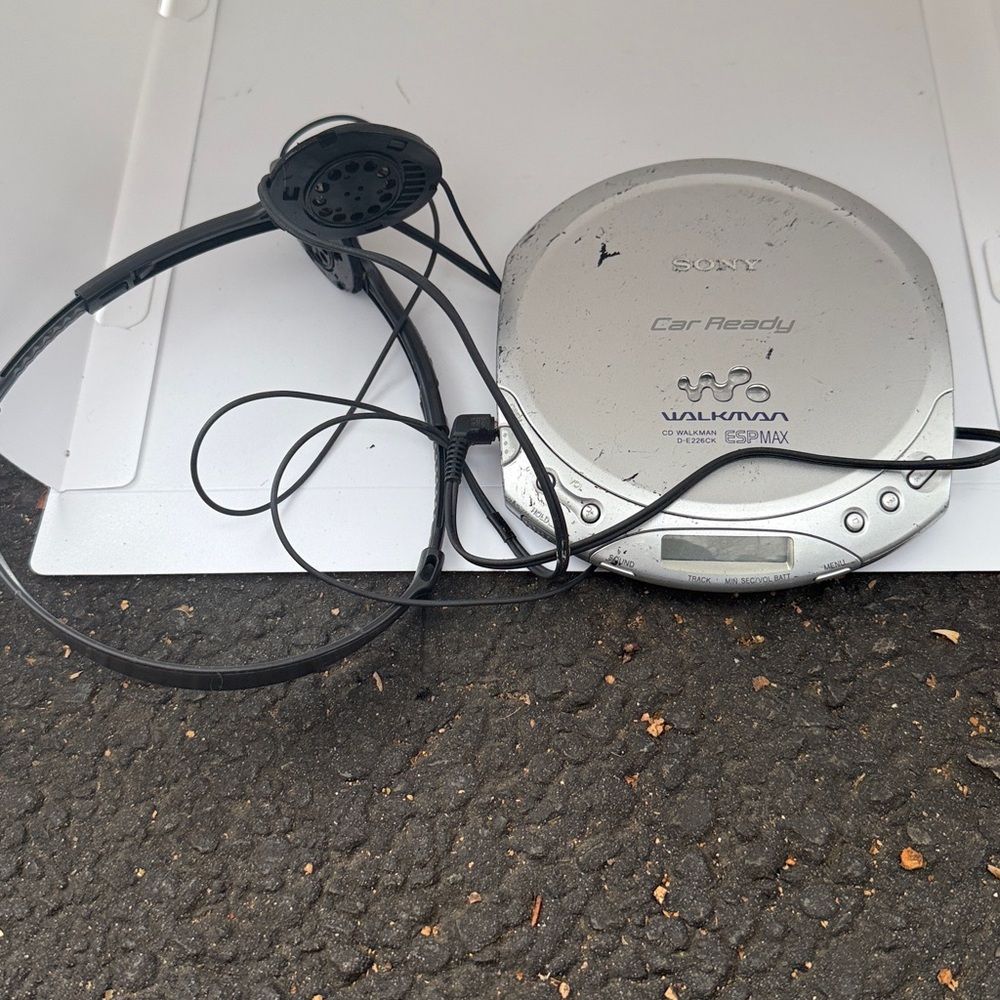 Untested Vintage Sony Walkman Car Ready